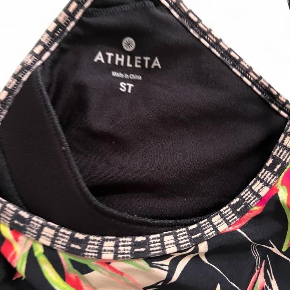 Athleta multicoloured floral dress size small tall - Picture 4 of 4